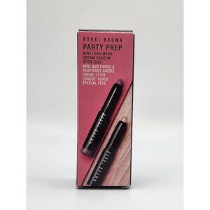 Bobbi Brown PARTY PREP Mini Long Wear Cream Stick Duo GOLDN PINK & DUSTY MAUVE